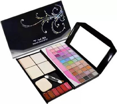 NITAJ Tya 6155 Makup Kit For Ladies, 3 in 1 Eyeliner Mascara Combo(Pack of 2)
