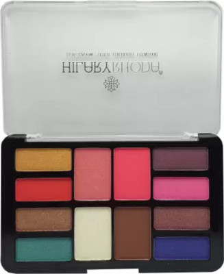 Hilary Rhoda 8 Eyeshadow + 2 Blush + 1 Highlight + 1 Contour Makeup Kit (Shade 01)