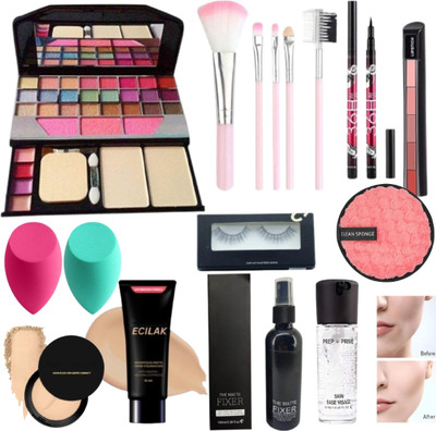 ECILAK Tya all in one combo makeup set(Pack of 16)
