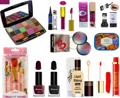 Syzol Exclusive Makeup Kit Of 16 Items SD20(Pack of 16)