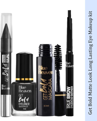 BLUE HEAVEN Get Bold Matte Look Long Lasting Eye Makeup kit (Set of 4)(Pack of 4)