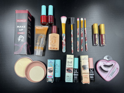 Valhalla 13 items everyday makeup kit full set combo | face makeup kit(Pack of 13)