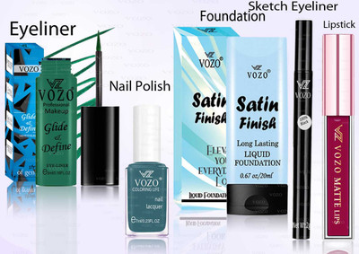 VOZO Professional Cosmetic Kit with Ultra-Pigmented Set-210