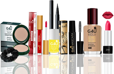 G4U All In One Makeup Kit For Beginners A17(Pack of 8)