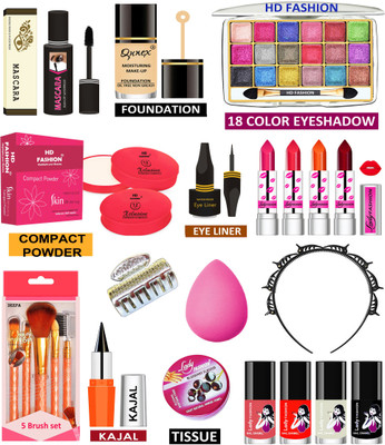 HD Fashion 23 in One Complete Range in Factory Price Makeup kit MC28MK24(Pack of 23)