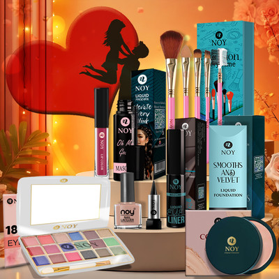 NOY Makeup Kit Combo for Women Full Face Essentials for College & Office(Pack of 13)