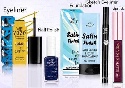 VOZO Professional Cosmetic Kit with Ultra-Pigmented Set-149(Pack of 5)