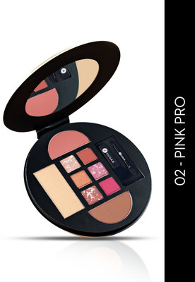 SUGAR Cosmetics Contour De Force Eyes & Face Palette | 02 - Pink Pro