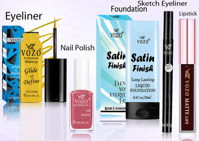 VOZO Professional Cosmetic Kit with Ultra-Pigmented Set-97(Pack of 5)