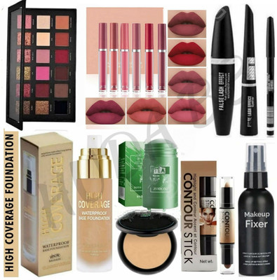 huda.bb Party Makeup Kit Have Complete Makeup Box For Women & Girls(Pack of 11)