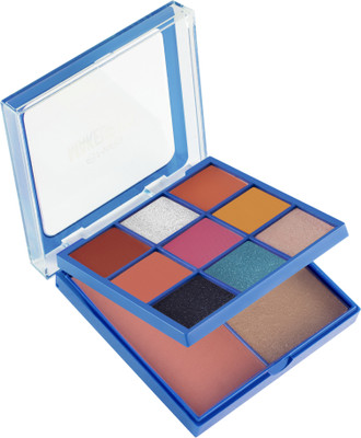 MARS 9 Shade Ultra Pigmented Eyeshadow With Highlighter and Bronzer 16 g(Shade-02)