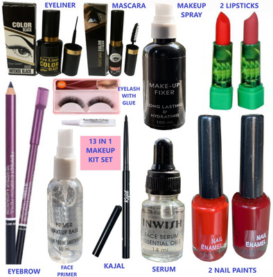 INWISH 13 set SUPER makeup kit combo set(Pack of 13)