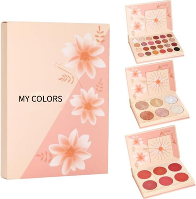 My Colors X Daroge All In 1 Make Up Eyeshadow+Highlight+Blush Palette