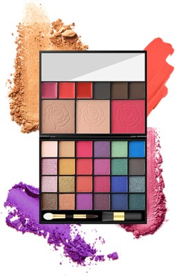 MR.HUDA Multicolor Makeup Palette Brush,Contour, Highlighter,Lip Colors,Eyebrow,Blusher.