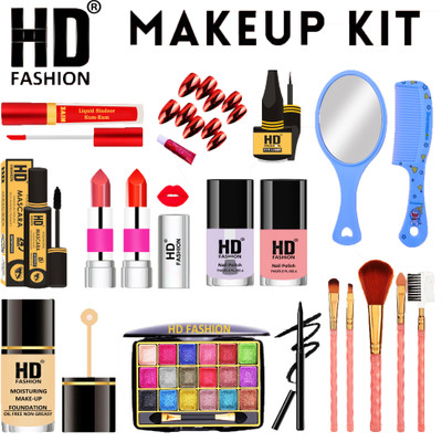 HD Fashion Full Makeup Kit Set For Modern Women All in One Waterproof Makeup Kit AIO37(Pack of 28)
