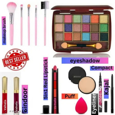 Valhalla Glam Essentials: All-in-One Makeup Kit(Pack of 9)