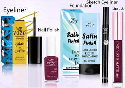 VOZO Professional Cosmetic Kit with Ultra-Pigmented Set-59(Pack of 5)