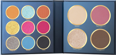 MARS City Paradise 9 Eyeshadows With Highlighter,Blusher,Bronzer & Face Powder