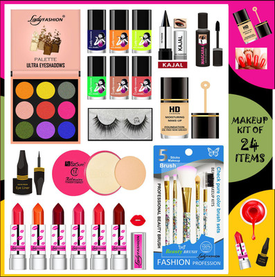 HD Fashion 24 in One Daily use Premium Makeup Kit DPLM38(Pack of 24)