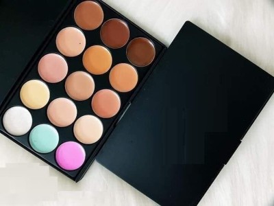 ILLUSKIN 15 Shades Contouring Colour Concealer Contour Makeup Palette Kit New Makeup Set