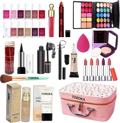 toroka WOMEN NEW MAKEUP KIT OF 31 ITEMS BEST QUALITY(Pack of 31)