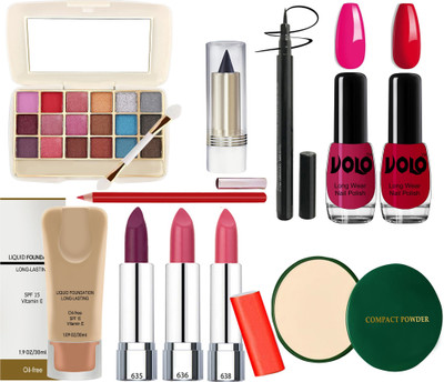 Volo All In One Makeup Kit For Women 29N19A8(Pack of 11)