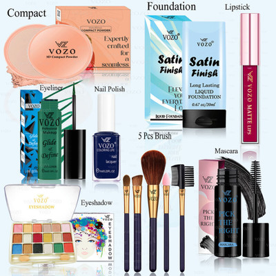 VOZO Premium Makeup Kit with Full-Face Essentials – High-Quality Combo-148(Pack of 12)