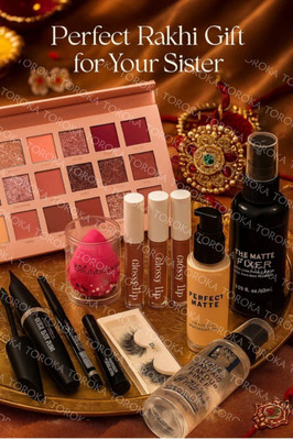 toroka Professional Makeup kit For Girls & Women PACK OF 8T(Pack of 8)