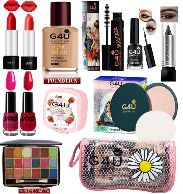 G4U Ultimate Beauty Booster Makeup Kit With Makeup Bag B1