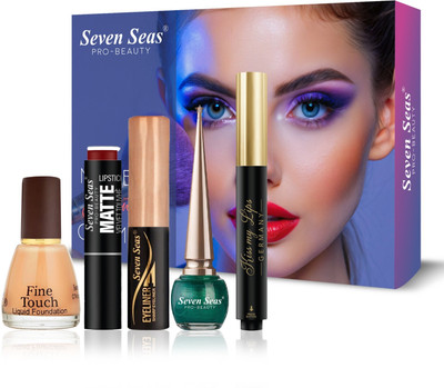 Seven Seas Festive Essential Makeup Combo for women(Pack of 5)