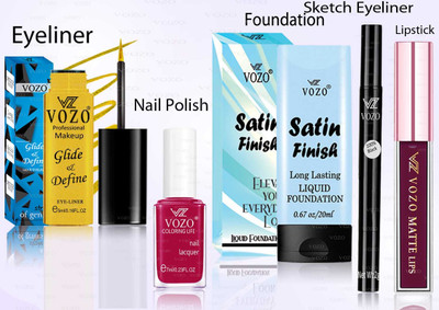 VOZO Professional Cosmetic Kit with Ultra-Pigmented Set-181