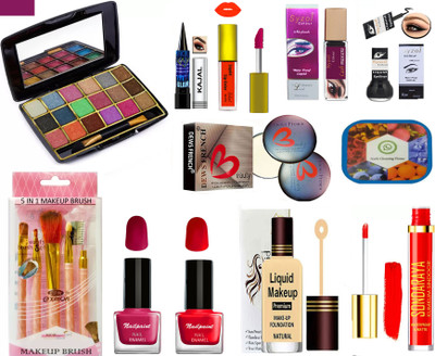 Syzol Exclusive Makeup Kit Of 16 Items SD04(Pack of 16)