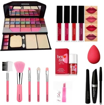 Geggsa Makeup Kit for Girls & Women, Party & Karwa Chauth Special Makeup kit(Pack of 12)