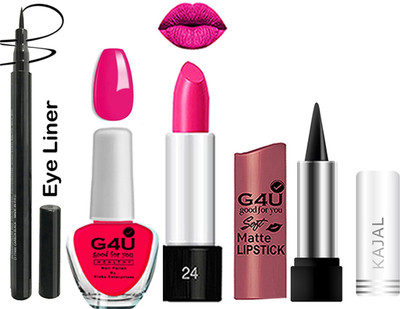 G4U Ultra Red Makeup Combo 15/25_B1(Pack of 4)