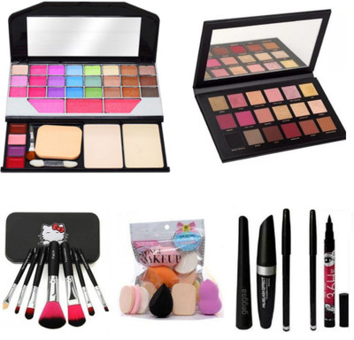 Geggsa Professional & Personal Makeup Combo Kit AABD08(Pack of 7)