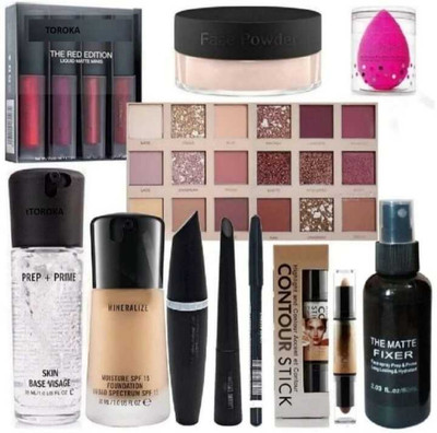 GLOW IT New professional Face Makeup kit(Pack of 9)