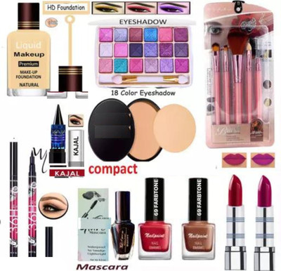 69 farbtone Professional Series make up kit for daily use for women and girls(Pack of 16)