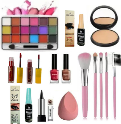 Valhalla All in one face makeup combo kit for women and girls(Pack of 11)