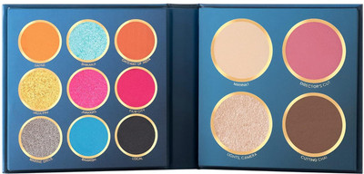 MARS 9 Eyeshadow Palette with 1 Highlighter, Blusher, Bronzer & Compact Powder 16 g(01-Mumbai)
