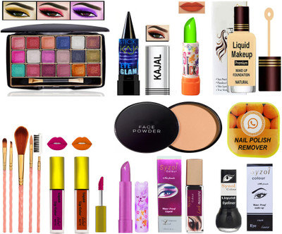 Syzol Pocket Value Makeup Kit Of 16 AB02(Pack of 16)