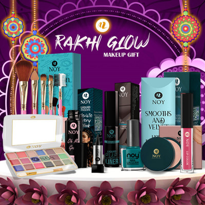NOY Makeup Kit For Women For Vibrant Look , Best Rakshabandhan Gift For Sister(Pack of 13)