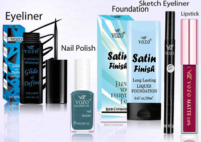 VOZO Professional Cosmetic Kit with Ultra-Pigmented Set-207