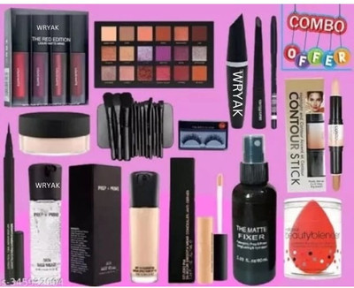 wryak Professional Beauty Makeup Combo Kit(Pack of 15)