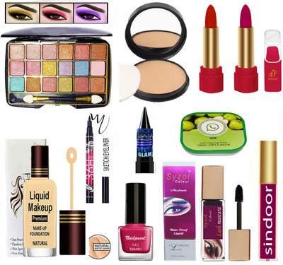 Syzol Weave Makeup Kit Of 11 Item JF05(Pack of 11)
