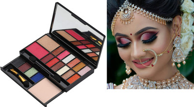 ADJD 2 Highlighter, 1 Compact Powder Make-up Kit 18 shade eyeshadow,