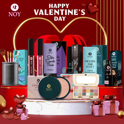 NOY Full Makeup Kit For Women Best Valentine Day Gift with Oil Free Matte Primer(Pack of 13)