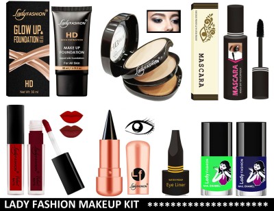 Lady FASHION Brand Offer Nine in One akeup Kit BOMK24