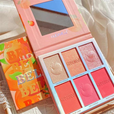 ARRX Moji Highlighter, Eyeshadow, Blusher Kit With 6 Shades (For Face N Body)