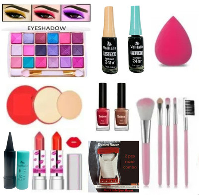 Valhalla daily use all in one face makeup kit(Pack of 12)