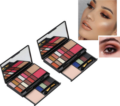 REIMICHI Professional Touch Long Lasting & Smudge Proof Multi Purpose Face Makeup Kit Set(Pack of 2)